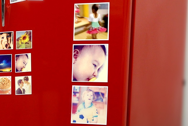 Imãs de geladeira personalizados com fotos do Instagram